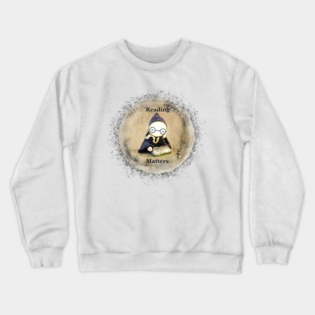 Reading Matters Crewneck Sweatshirt by LisaSnellings